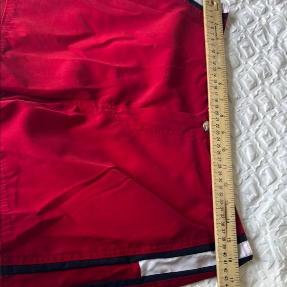 Tommy Hilfiger Red Performance Athletic Shorts - Picture 7 of 8